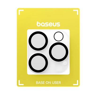 Защитное стекло на камеру для iPhone 16 Pro/16 Pro Max Baseus Crystal Series HD Full-Frame Lens Protector