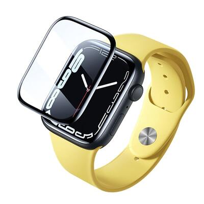Защитное стекло Baseus Full-coverage Curved-screen Crystal Tempered Glass Film for Apple Watch series 7