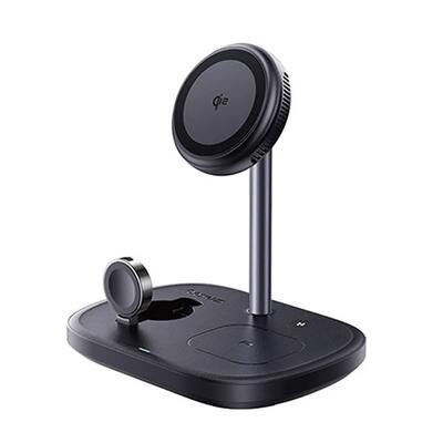 Беспроводное зарядное OS-Baseus EnerFill FS41 3-in-1 Wireless Charging Stand with TEC Cooling