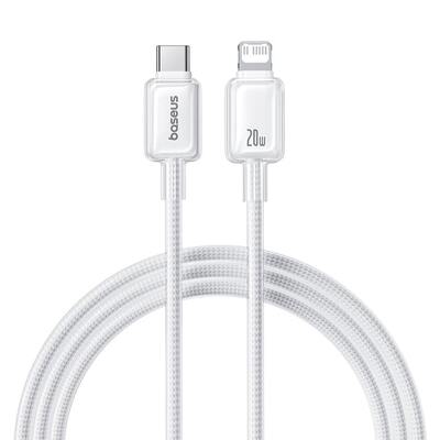 Кабель Baseus Crystal Fast Charging Data Cable USB-С to Lightning 20w