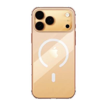 Чехол для iPhone 17 Pro Max Baseus Crystal Slim Magnetic Phone Case