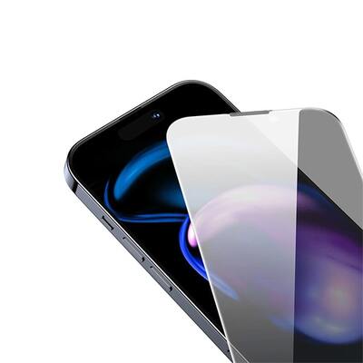 Защитное стекло для iPhone 14 Max/14 Pro Max Baseus 0.3mm SuperCeramic Privacy Protection All-Tempered-Glass Screen Protector (with Dust Filter)