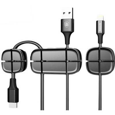 Держатель для проводов Baseus Cross Peas Cable Clip