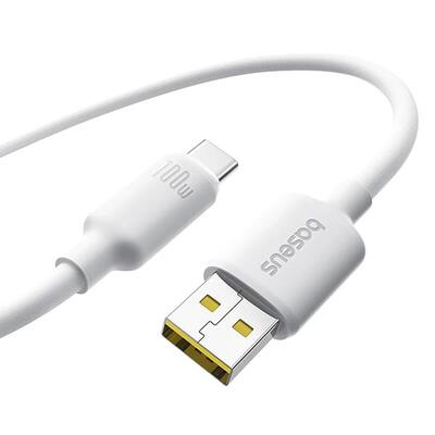 Кабель Baseus Foamed Silicone Fast Charging Data Cable USB-A to USB-C 100W