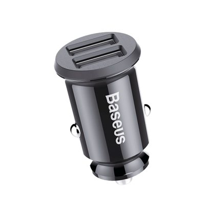 Автомобильное зарядное устройство Baseus Grain Car Charger 3.1A dual-USB