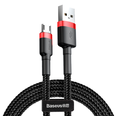 Кабель Baseus Cafule Usb to Micro Usb cable 2.4A 2M CAM