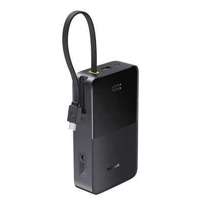 Внешний аккумулятор Baseus EnerFill FC51 Bipow2 Pro Digital Display Power Bank with Built-in Cable 20000mAh 22.5W