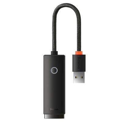 Адаптер-переходник Baseus Lite Series Ethernet Adapter USB-A to RJ45 LAN Port