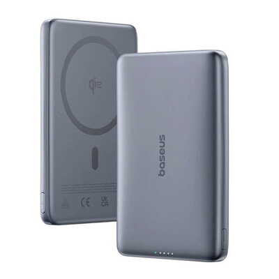 Внешний аккумулятор Baseus PicoGo AM41 Ultra-Slim Qi2 Magnetic Power Bank 10000mAh 27W
