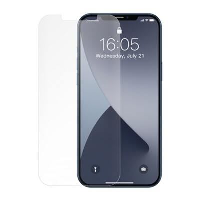 Защитное стекло для iPhone 12/12 Pro Baseus Full-glass Frosted Tempered Glass Film